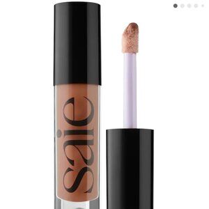 Saie Glossybounce™ High-Shine Hydrating Lip Gloss Oil | Push (soft brown) | NEW